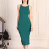 Solid Midi for Women's & Girl's