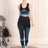 High-Waist Sports Wear Work out Top and Bottom Sets