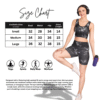 Women’s Tie Dye Ribbed Gym Wear Set