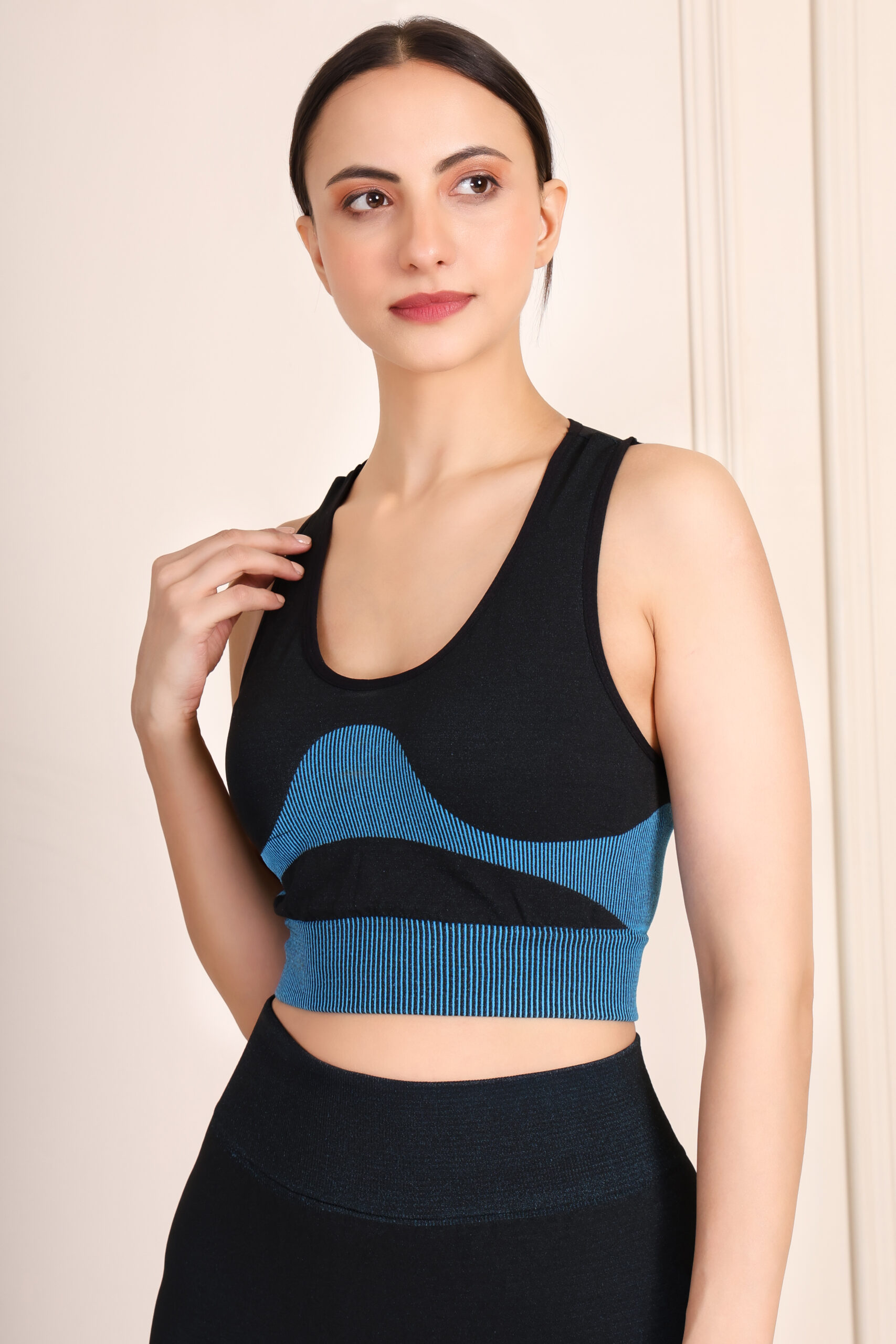 IMG_9907 High-Waist Sports Wear Work out Top and Bottom Sets