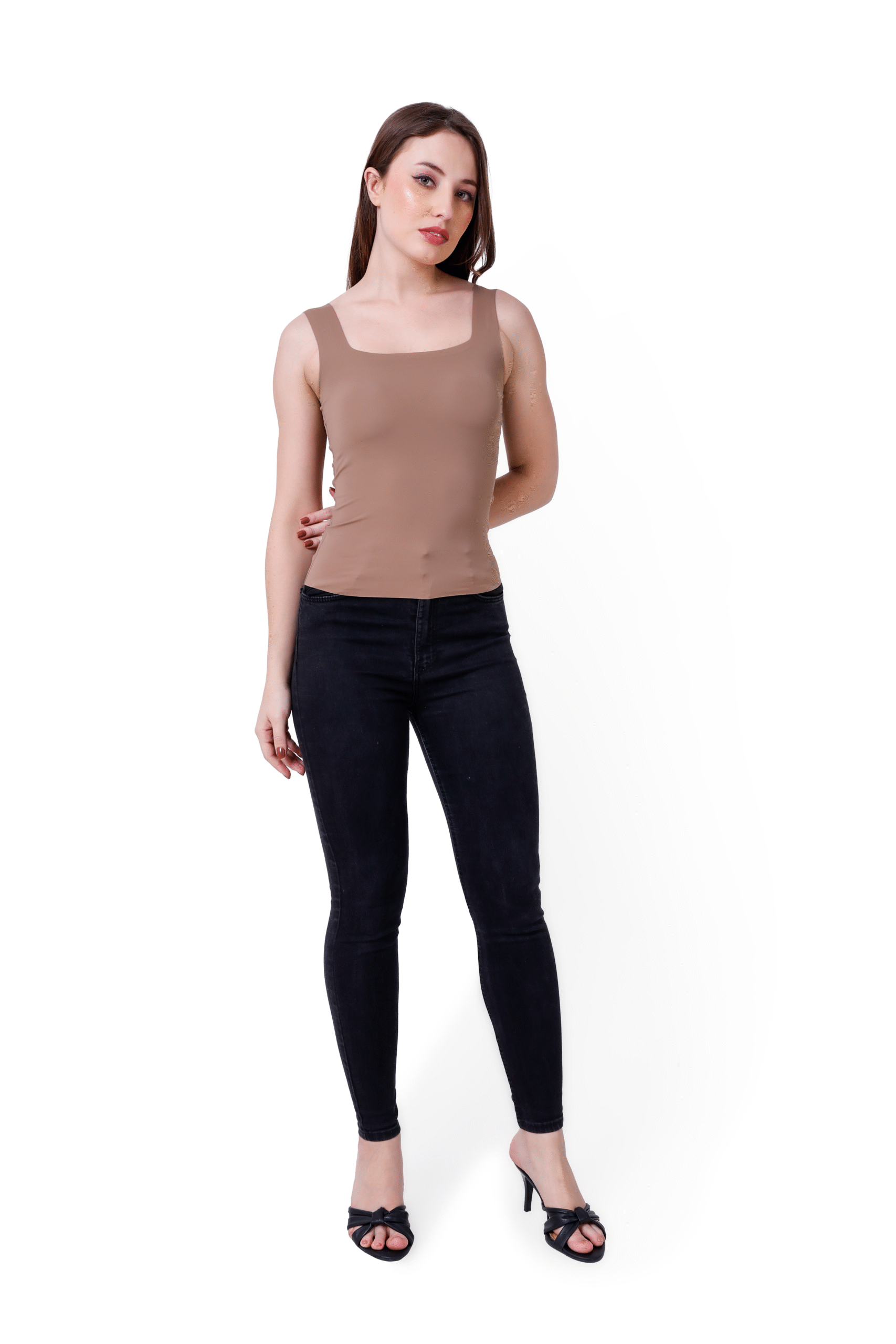 3 SIZI Padded Camisole – Built-In Bra & Seamless Comfort