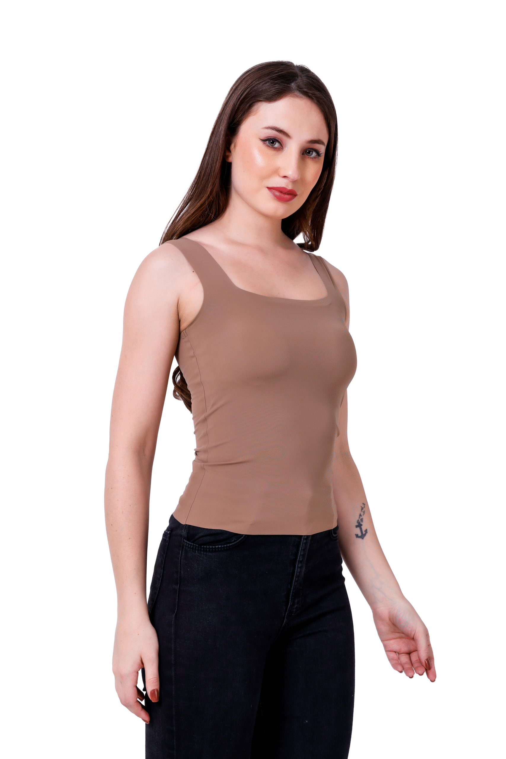 5 - Copy SIZI Padded Camisole – Built-In Bra & Seamless Comfort