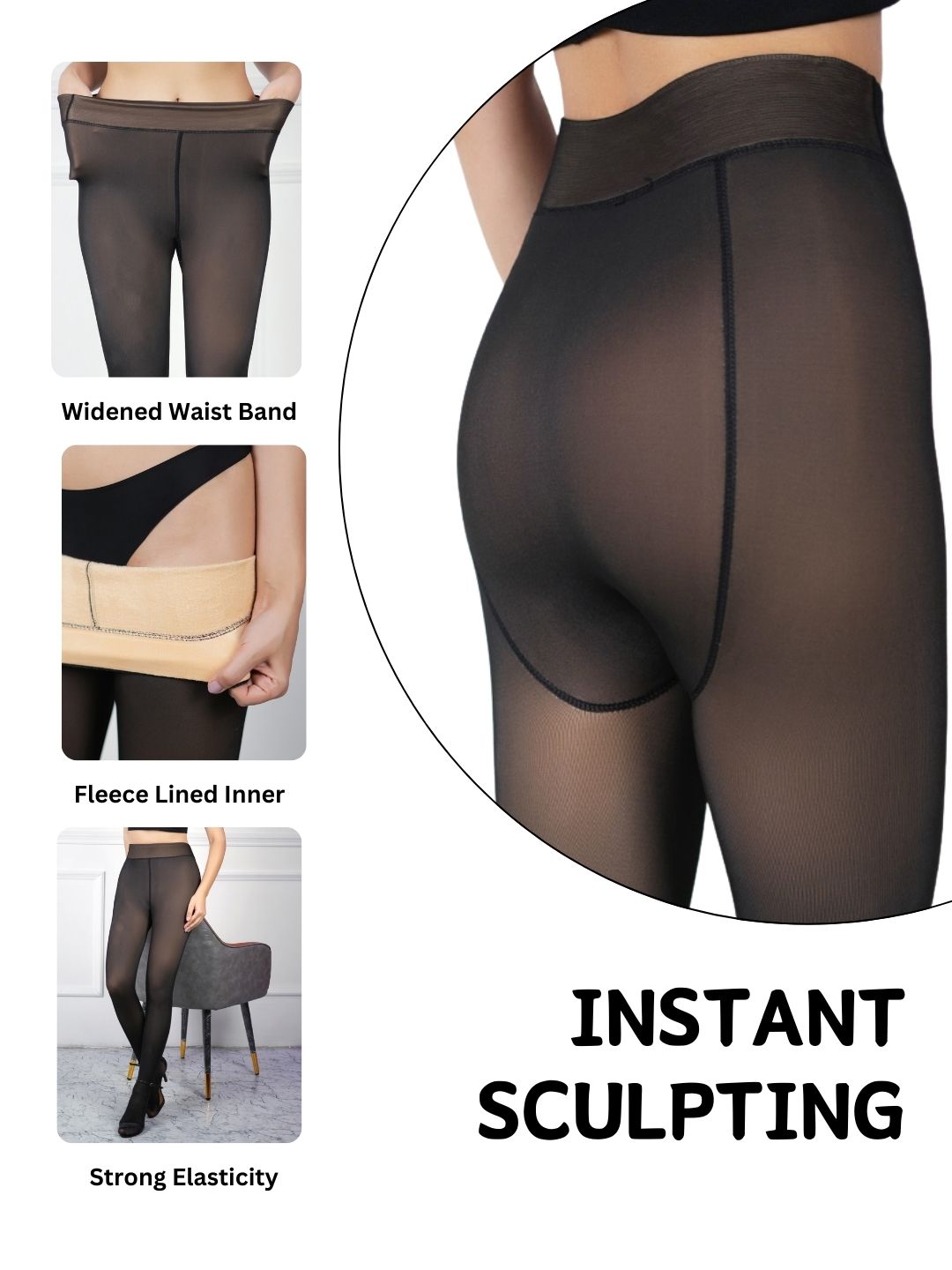 Winter Thermal Skinny Tights