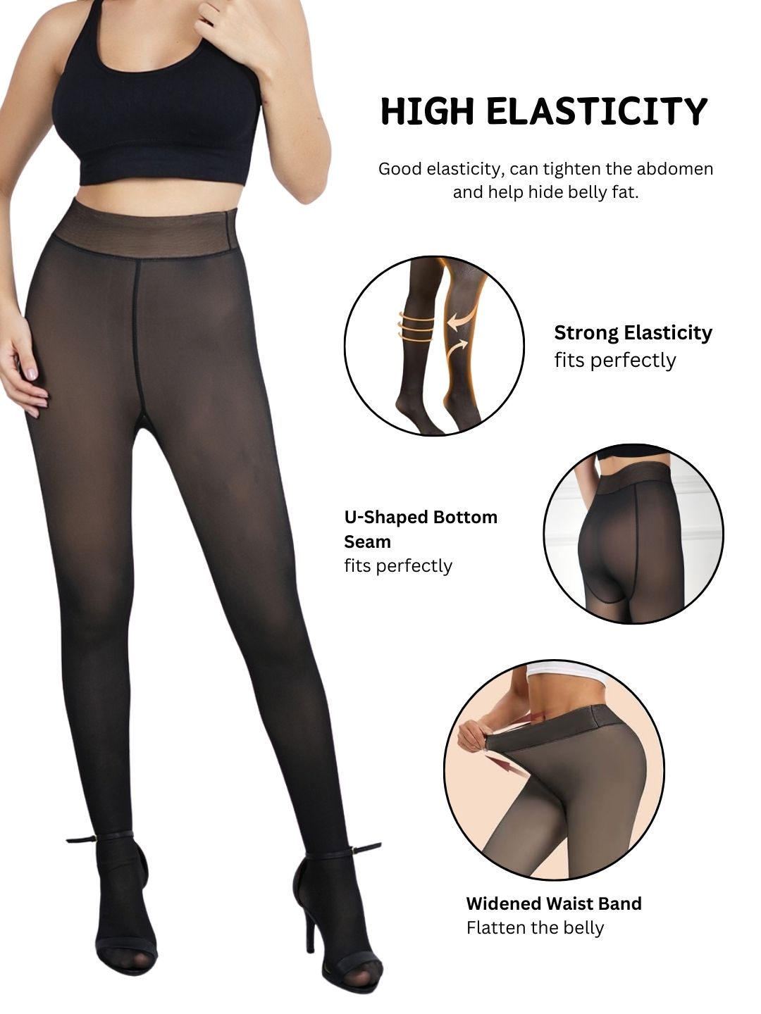 Winter Thermal Skinny Tights