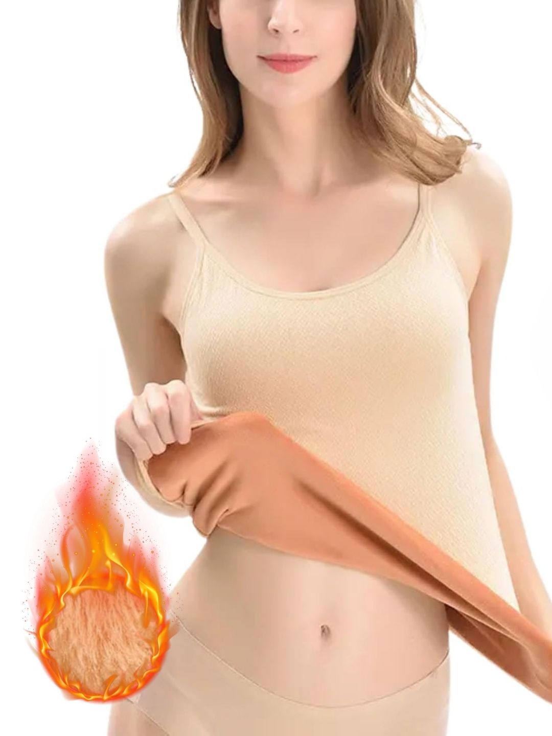 Thermal Velvet Camisole Top