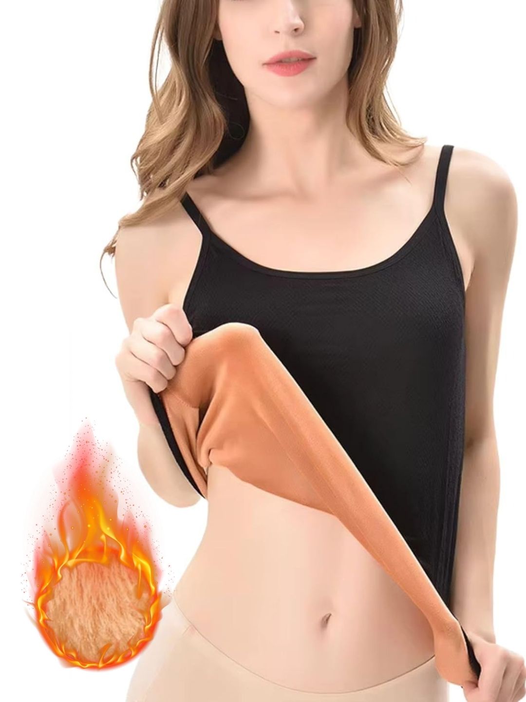 Thermal Velvet Camisole Top