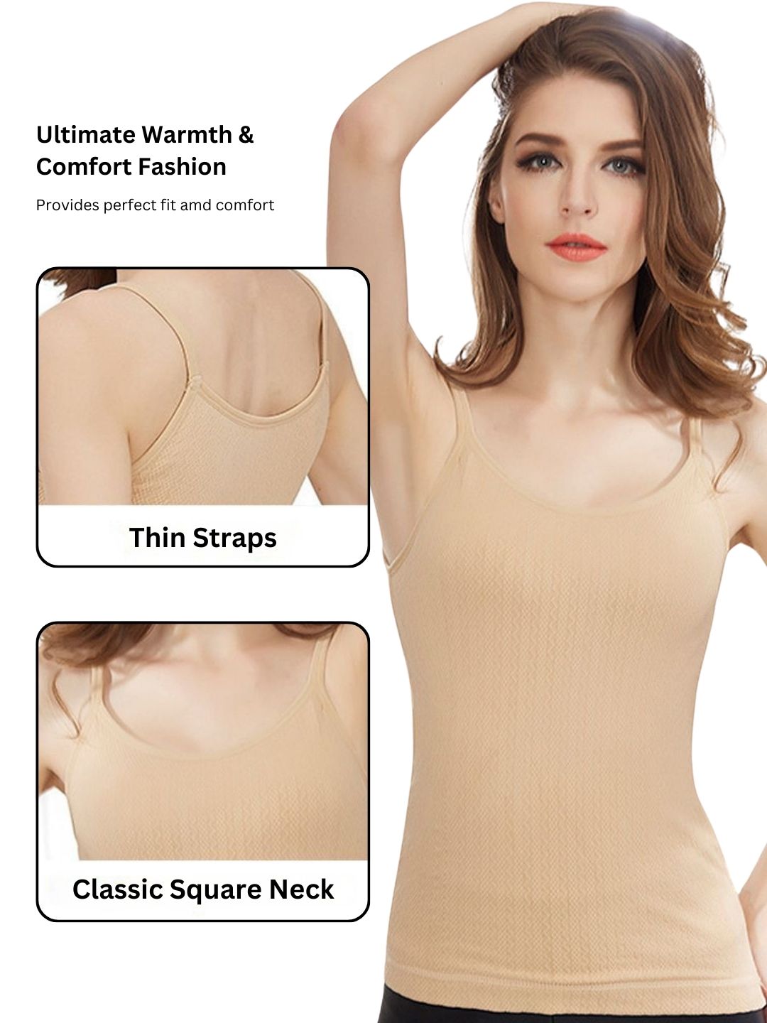 Thermal Velvet Camisole Top